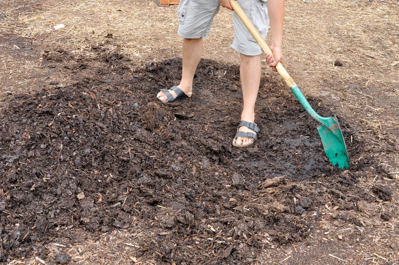 Shredded Mulch Installation